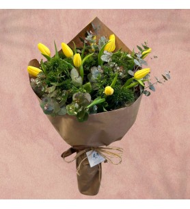Yellow Tulip Bouquet
